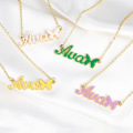 Shangjie OEM Custom dripping sweet wind color stainless steel necklaces gold indian necklaces